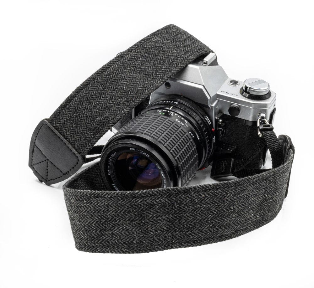 Retro Kameragurt für moderne DSLR / DSLM Kameras in zeitloser Eleganz