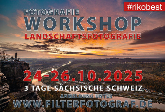 Fotografie Workshop – 3 Tage Intensiv-Workshop in der Sächsischen Schweiz (24.–26.10.2025, inkl. Übernachtung)