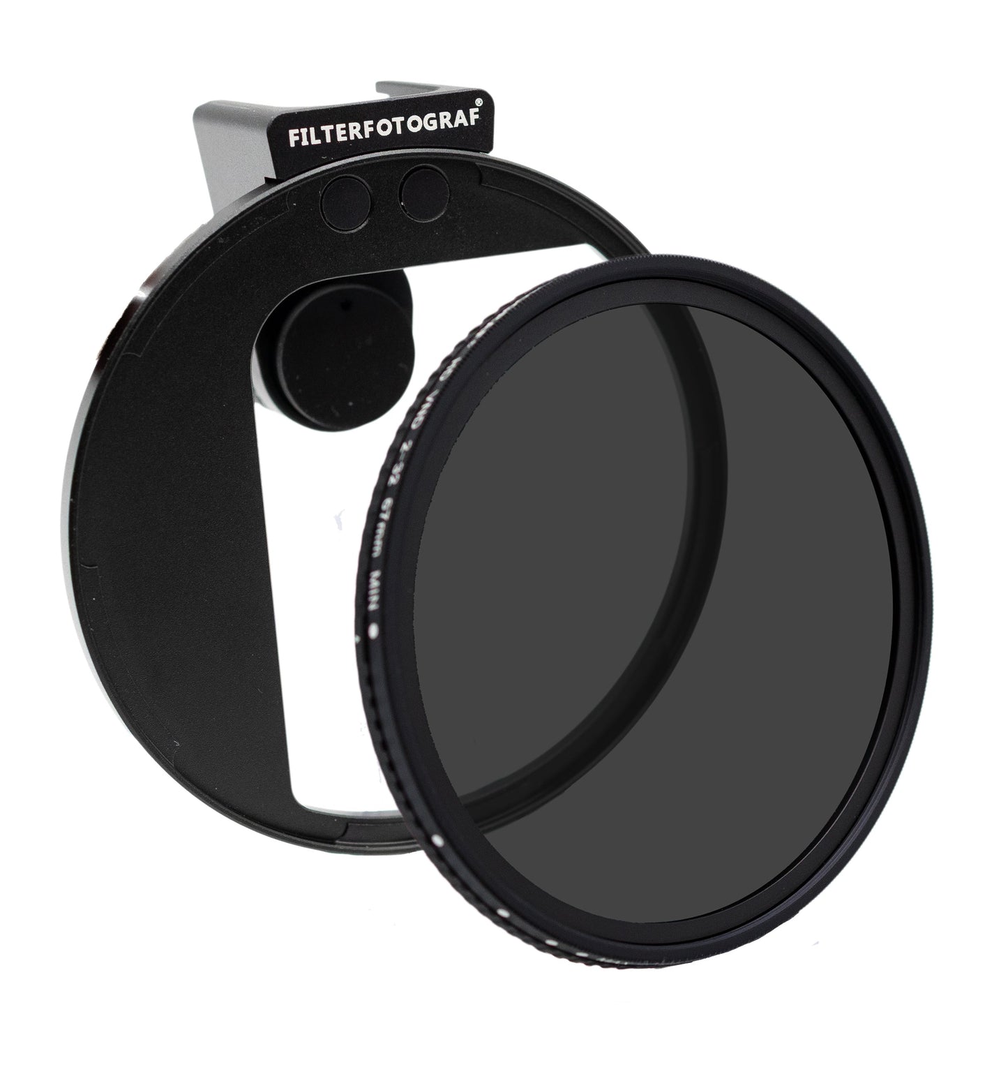 FILTERFOTOGRAF Vario ND 2–32 (67 mm) – stufenloser ND-Filter für Smartphone & Kamera