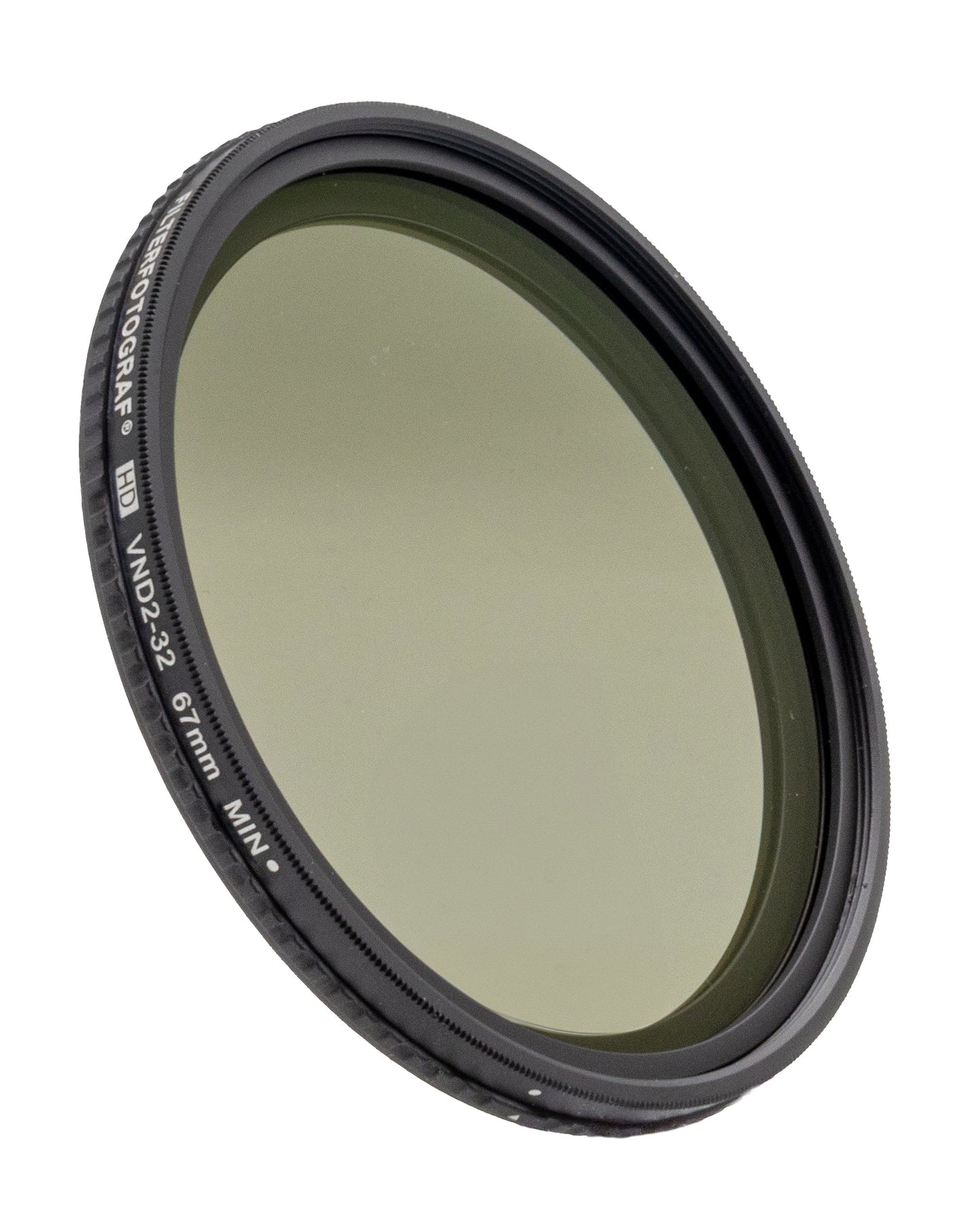 FILTERFOTOGRAF Vario ND 2–32 (67 mm) – stufenloser ND-Filter für Kamera & Smartphone