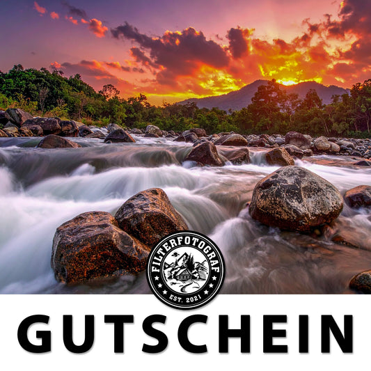 FILTERFOTOGRAF® Geschenkgutschein – Freude schenken für alle, die Fotografie lieben