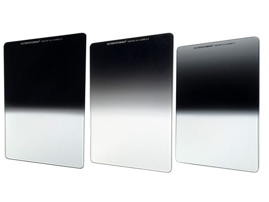 GND-Filter-Set bestehend aus Soft, Hard und Reverse Verlaufsfiltern von Filterfotograf“