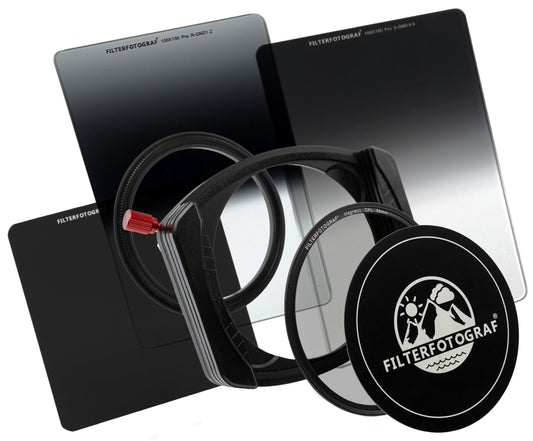 LC-PRO 100 Sunset Filter Set mit CPL, GND und ND für Sonnenuntergänge – Filterfotograf®