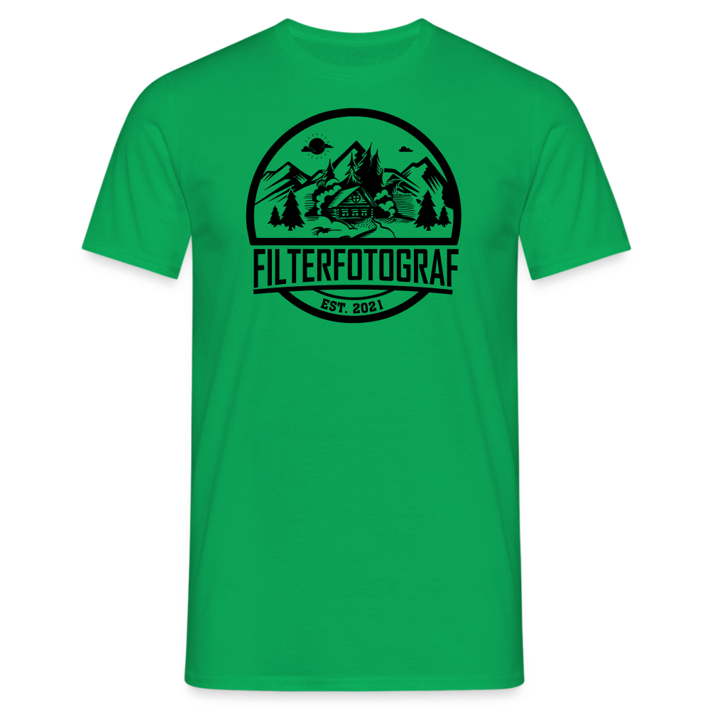 Filterfotograf - Retro Shirt - 1 - Kelly Green