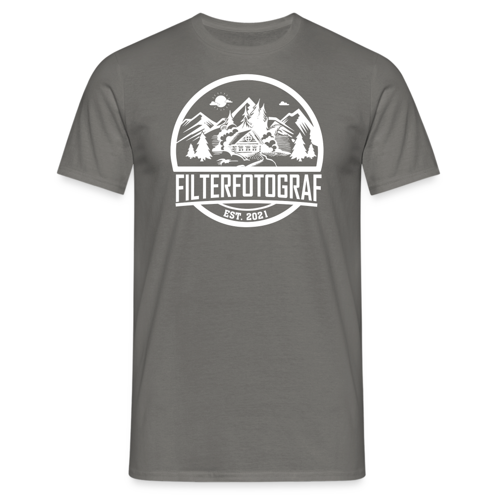 Filterfotograf - Retro Shirt - 1 - Graphit