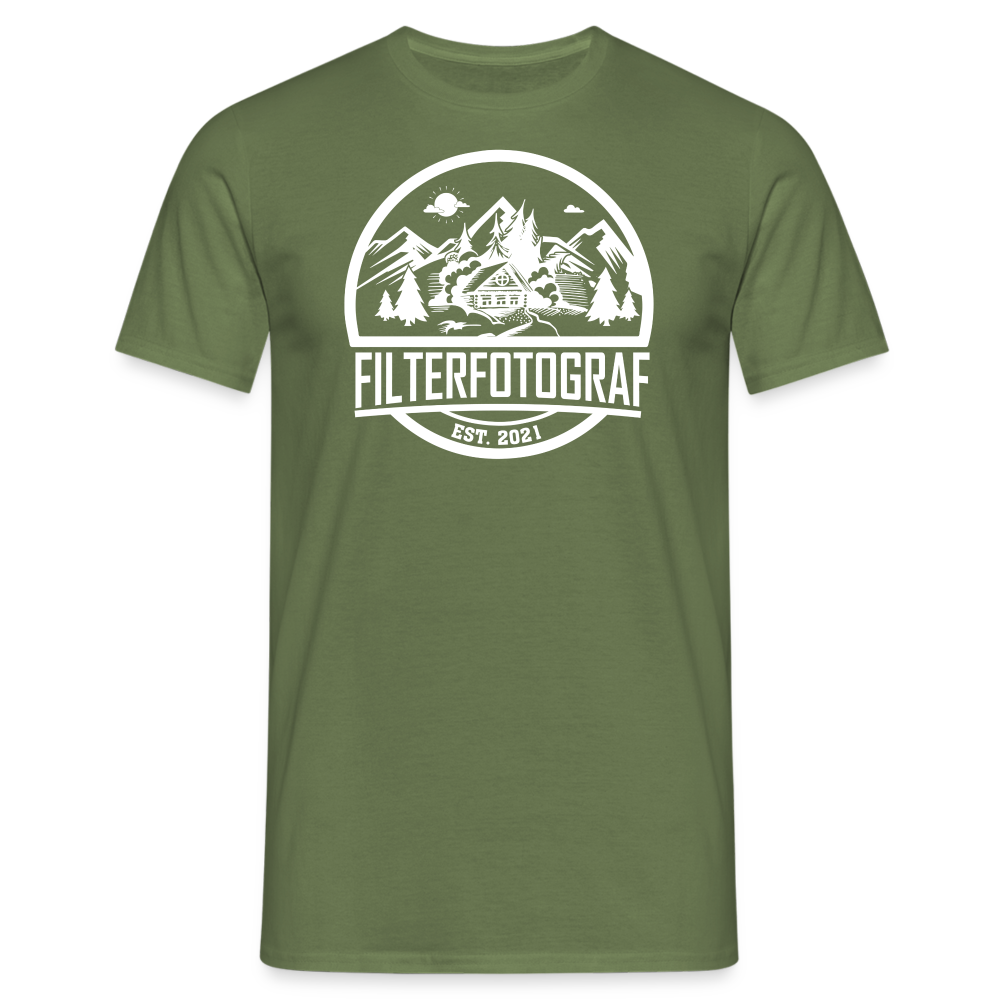 Filterfotograf - Retro Shirt - 1 - Militärgrün