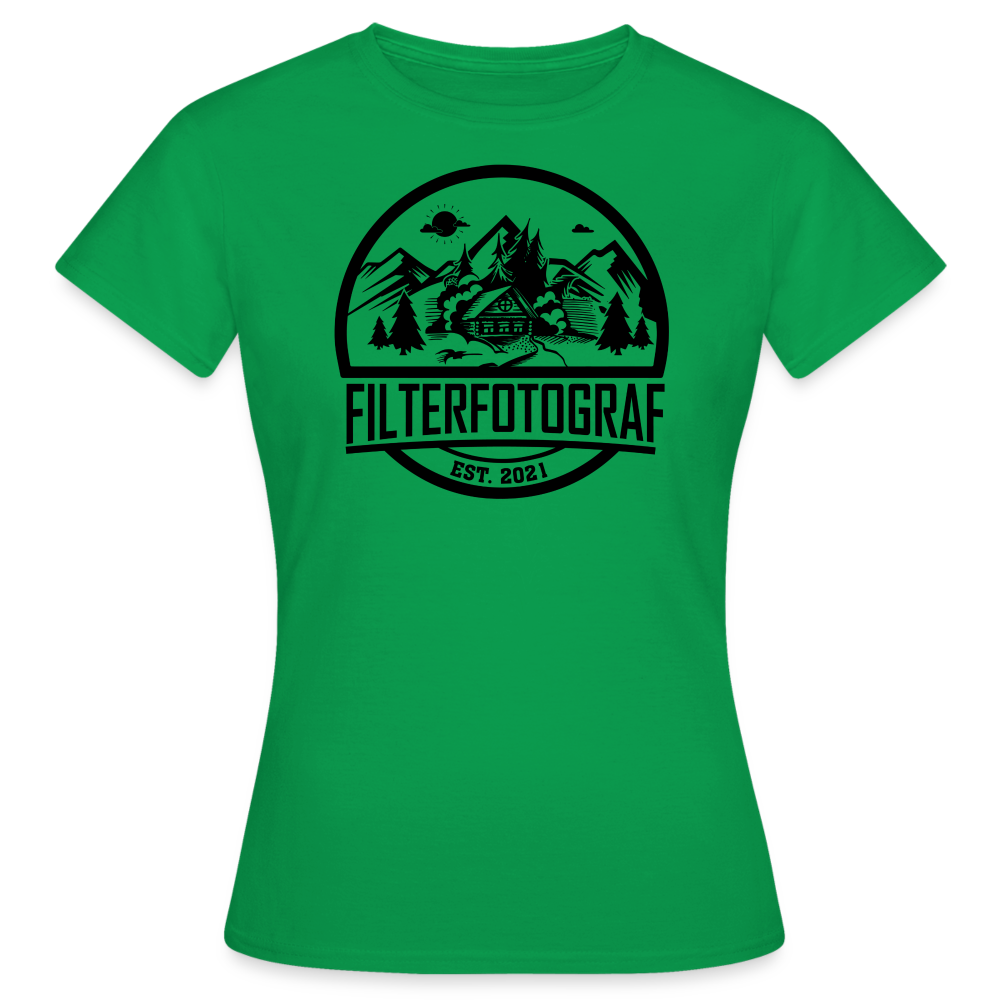 Filterfotograf Retro Shirt - 1 - Kelly Green