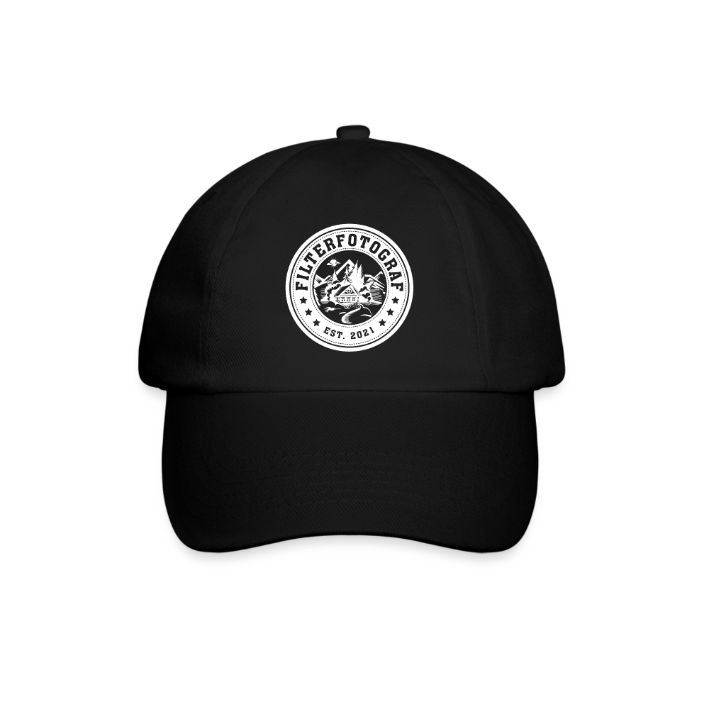 Baseballkappe - Schwarz/Schwarz