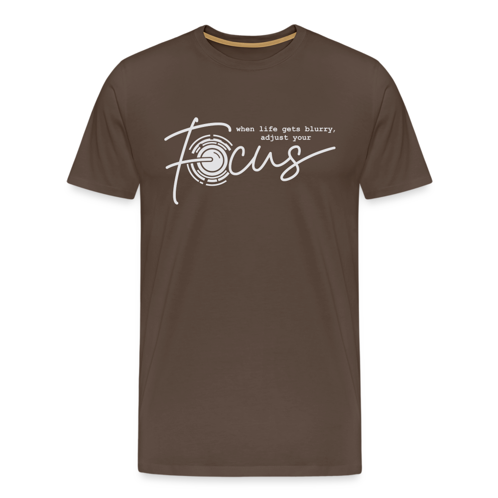 Fotografen Shirt - Focus - Edelbraun