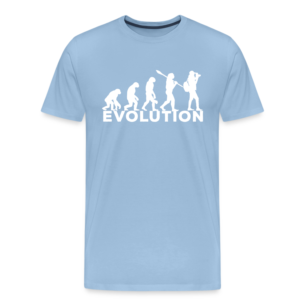Fotografen Shirt - Evolution - Sky