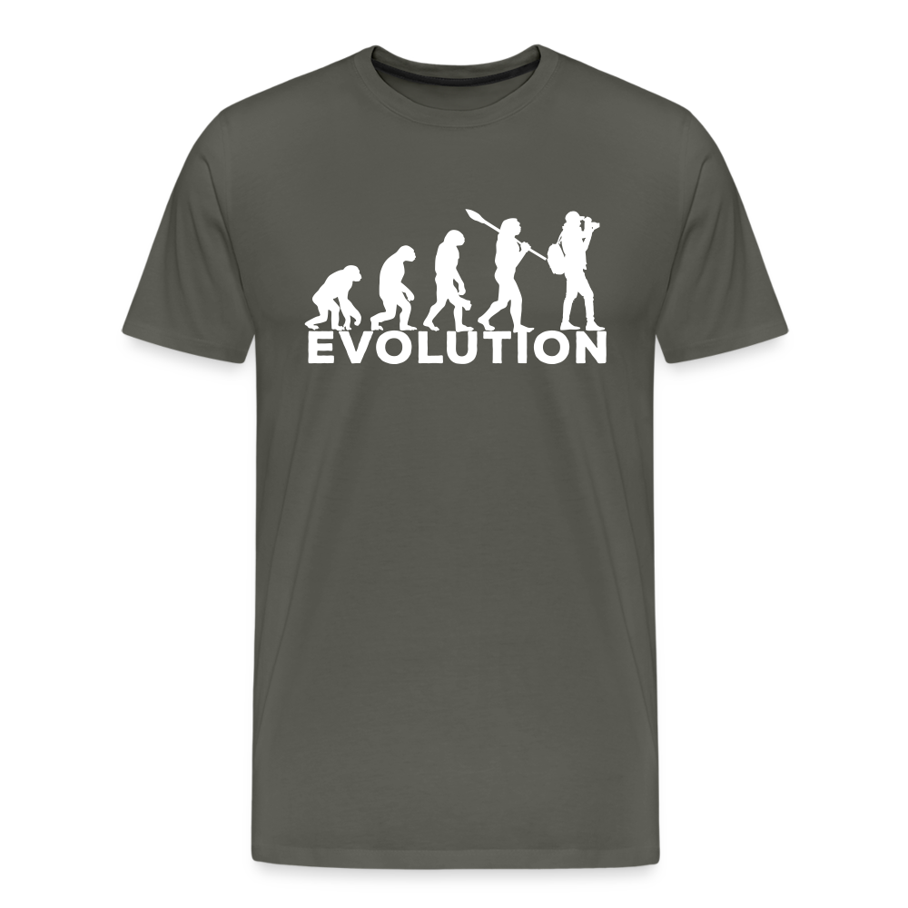 Fotografen Shirt - Evolution - Asphalt