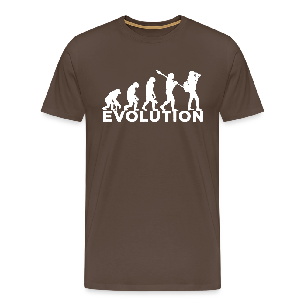 Fotografen Shirt - Evolution - Edelbraun
