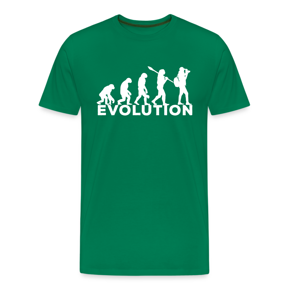 Fotografen Shirt - Evolution - Kelly Green