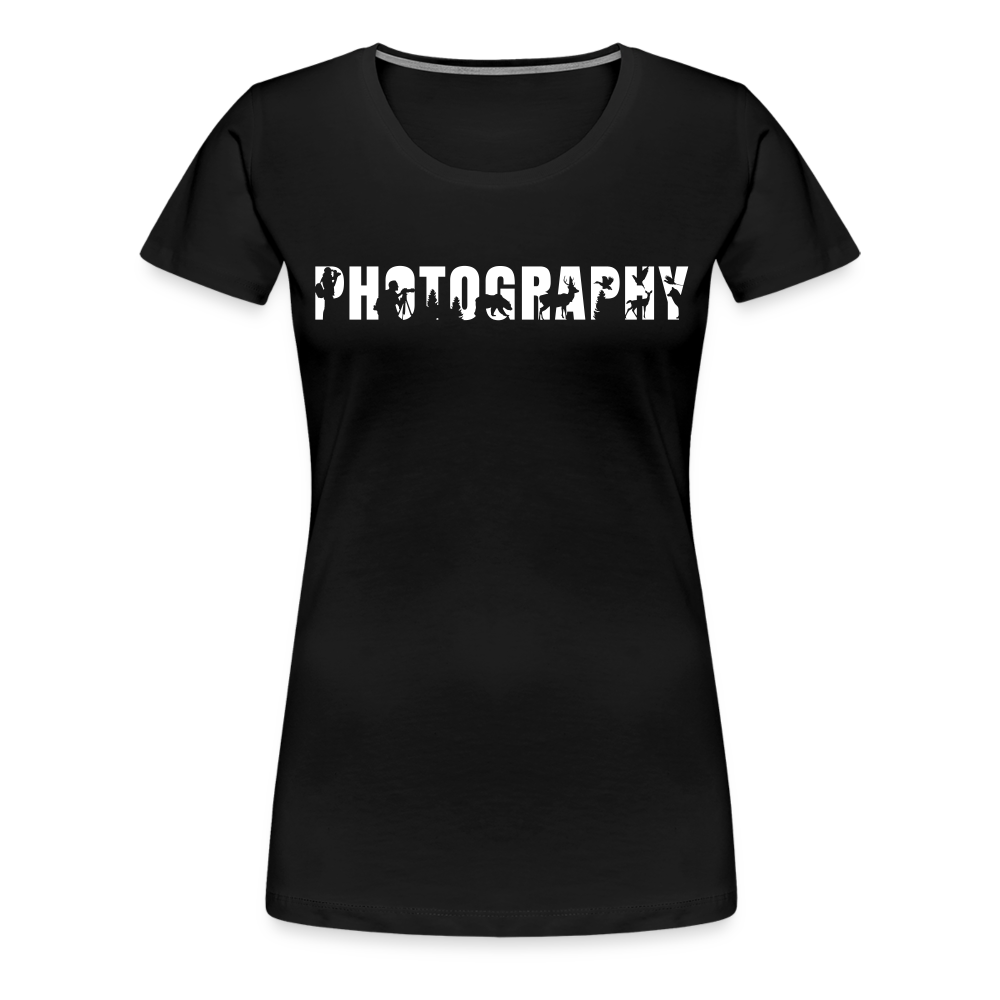 Fotografen Shirt - Damen - Photography - Schwarz