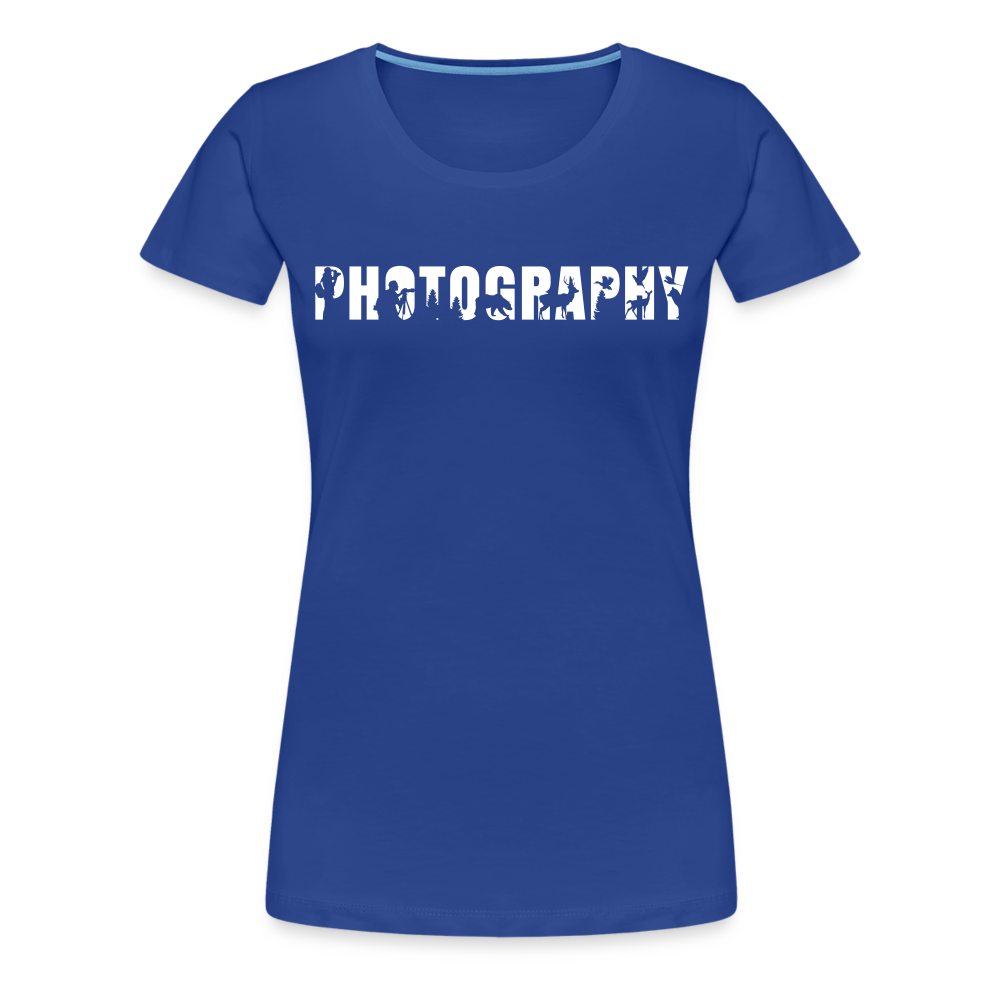 Fotografen Shirt - Damen - Photography - Königsblau