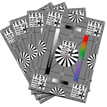Lade das Bild in den Galerie-Viewer, Testkarte für Objektive und Kameras - Prüfkarte für Objektivqualität von Filterfotograf

