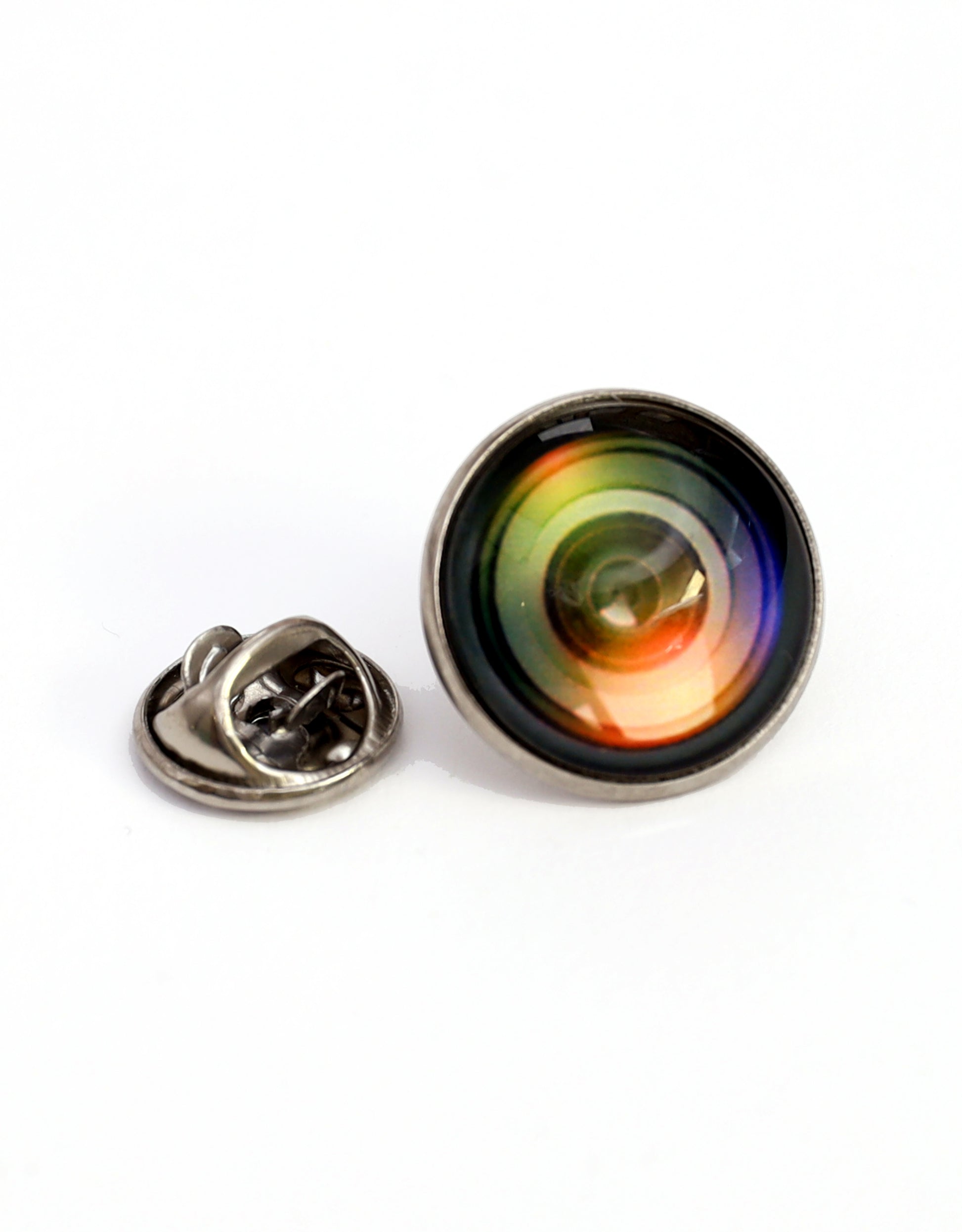 Fotografen Anstecker Pin - Objektivlinse 3 - Filterfotograf
