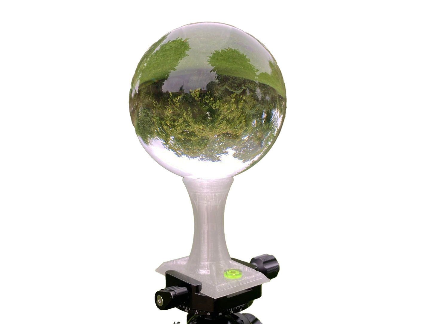Lensball stand glass ball photo ball stand tripod holder Arca Swiss compatible with XXL microfiber cloth