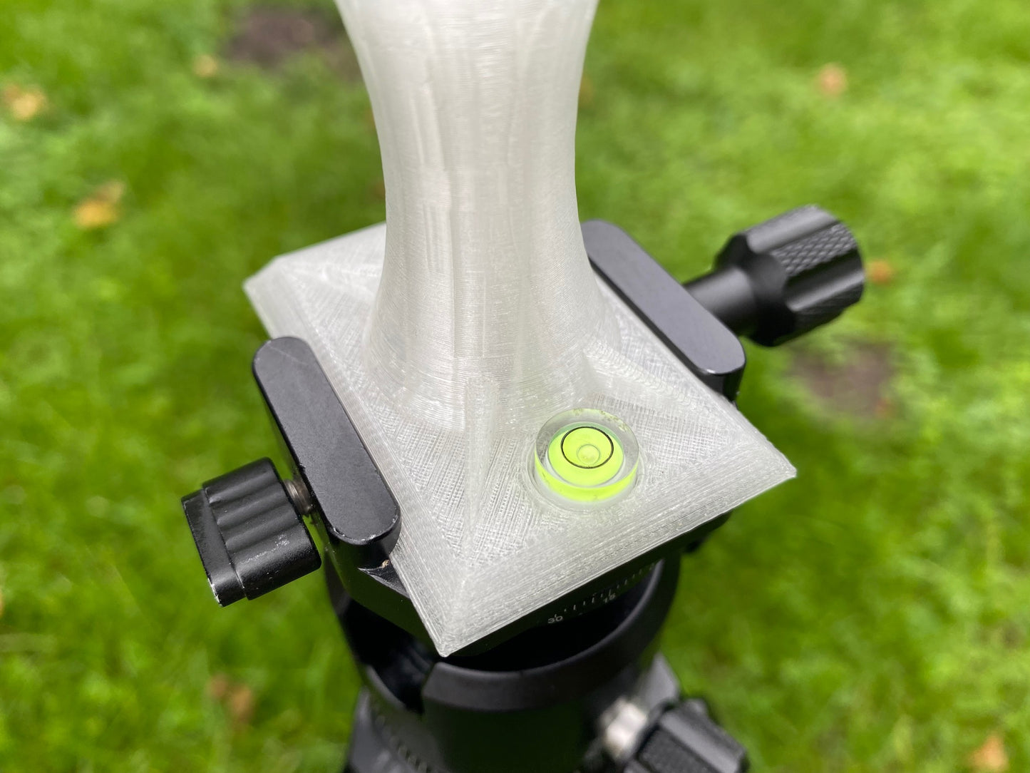 Lensballständer Glaskugel Fotokugel Ständer Stativ Halterung Arca Swiss kompatibel mit XXL Microfasertuch
