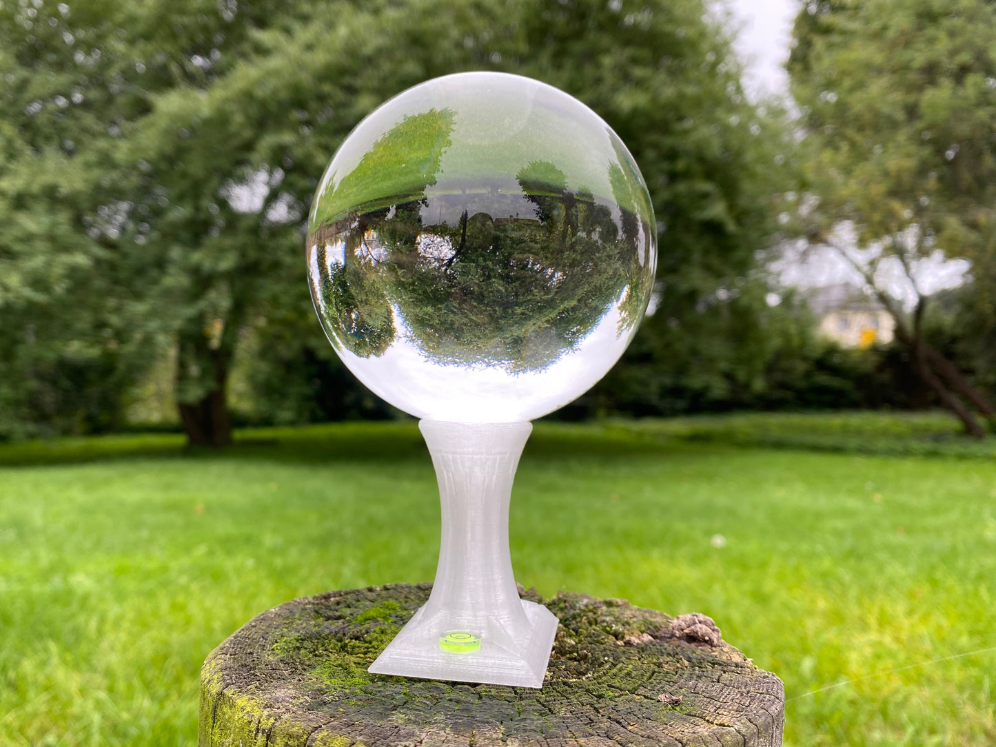 Lensballständer Glaskugel Fotokugel Ständer Stativ Halterung Arca Swiss kompatibel mit XXL Microfasertuch